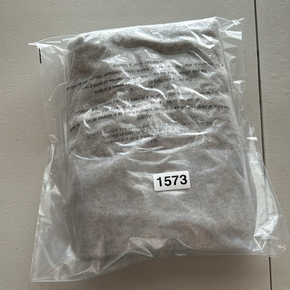 Garnet Hill 100% Cashmere Sweater Cardigan Medium Gray - Picture 13 of 15